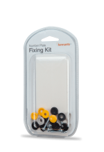 Number plate fitting kit