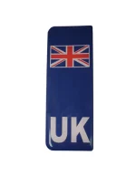 UK stick on Number plate badge