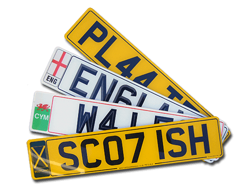 replacement number plates