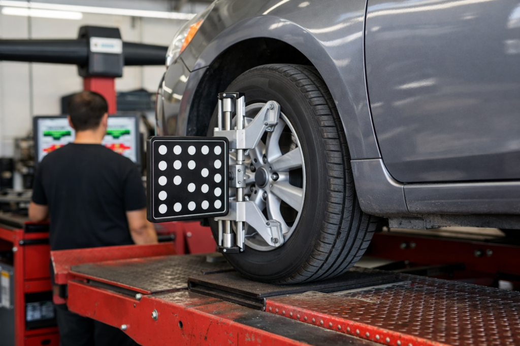 Car Needs a Wheel Alignment or Just Tire Balancing