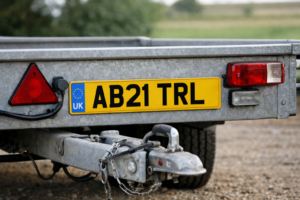 uk Trailer number plates